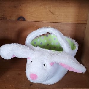 Easter Basket Plush Singing Bunny Rabbit